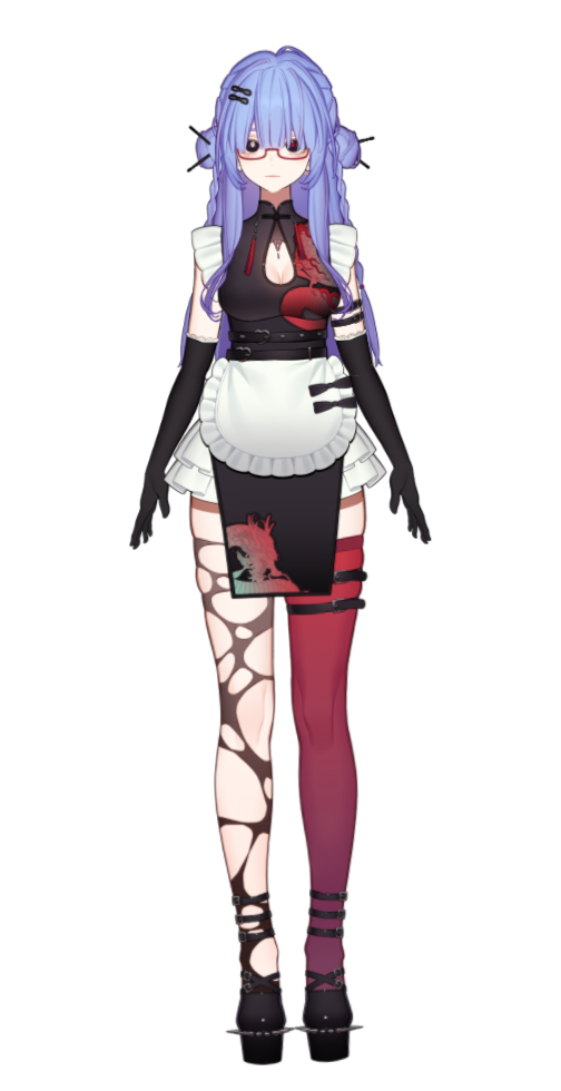 Kinibi Live2D model_汎用モデル_VTS専用_中華娘