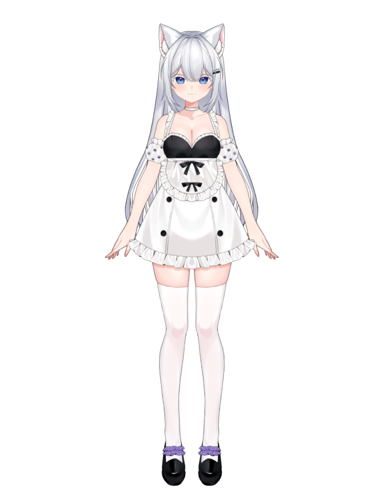 Neko_Hime7 [Maid+JK]Customizable vtuber model