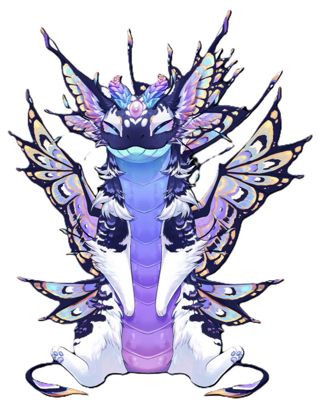smokitosłodziaki Baby Dragon Vtuber Avatar