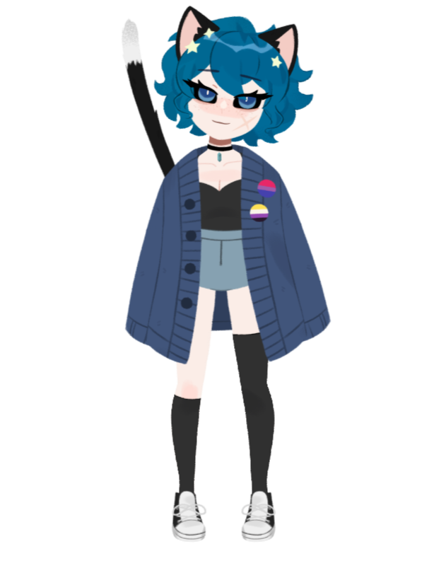 AstralCookie_ Isa's Customizable Vtuber Model
